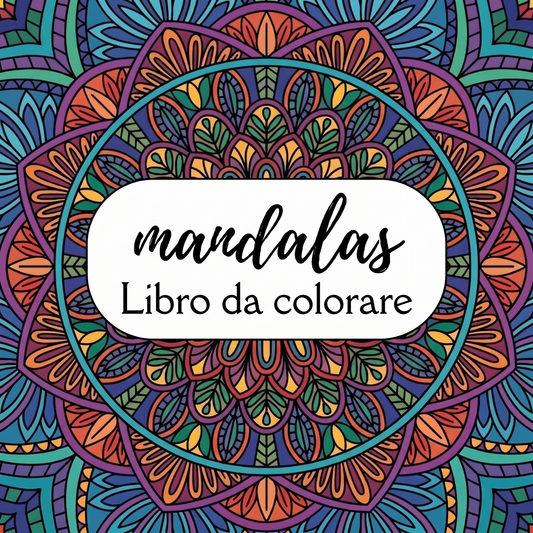 Mandala (Ebook da Colorare da Stampare)